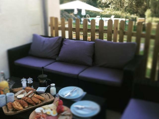 Chez Broche Bed & Breakfast Mazerolles  Exterior foto